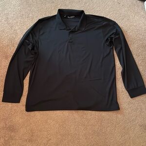 Under armour long sleeve polo shirt size 3XL